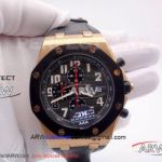 Perfect Replica Audemars Piguet Royal Oak Offshore Quartz Watch - Men Size Rose Gold 